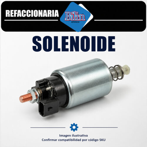 SOLENOIDE DE CORRIENTE CONTINUA 12 VOLTS